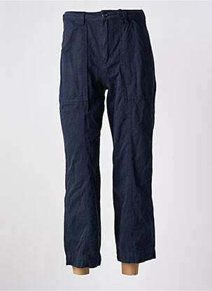 Pantalon drept albastru CEMI femeie