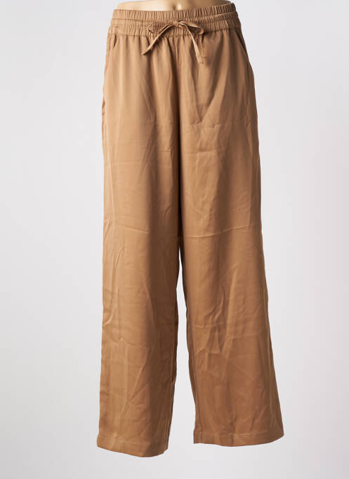 Pantalon drept maro AWARE BY VERO MODA femeie