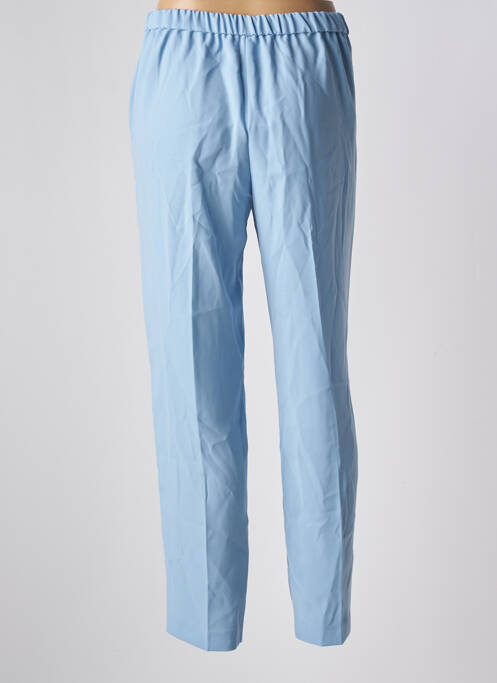 Pantalon slim albastru MANGO femeie