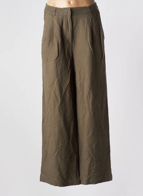 Pantalon larg verde TOM TAILOR femeie
