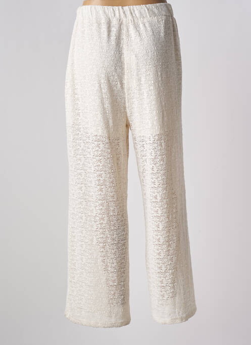 Pantalon drept bej LA MAISON PAR MOLLY BRACKEN femeie