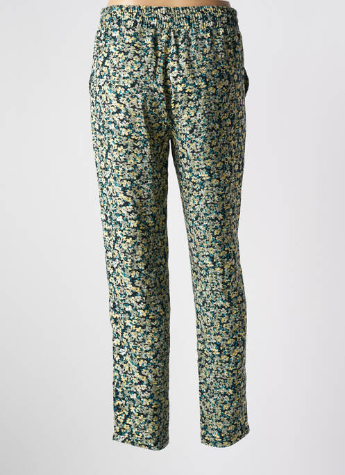 Pantalon slim verde LE TEMPS DES CERISES femeie