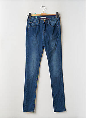 Blugi cu croială slim albastru LE TEMPS DES CERISES femeie