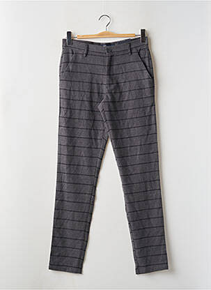 Pantalon slim elasticitate mărime normală gri BRUCE & BUTLER  bărbat