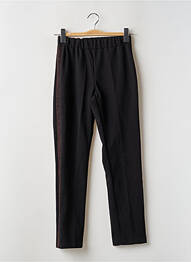 Pantalon drept elasticitate mărime normală negru ASTRID BLACK LABEL femme