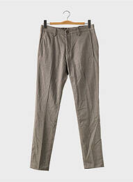 Pantalon slim elasticitate mărime normală gri BRUCE & BUTLER  homme
