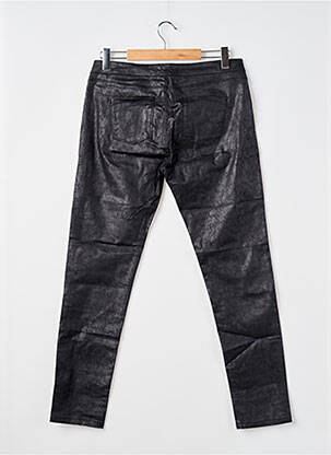 Jegging țesătură acoperită mărime normală negru DENIM STUDIO femeie