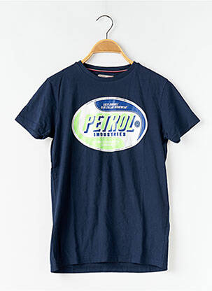 Tricou albastru PETROL INDUSTRIES băiat