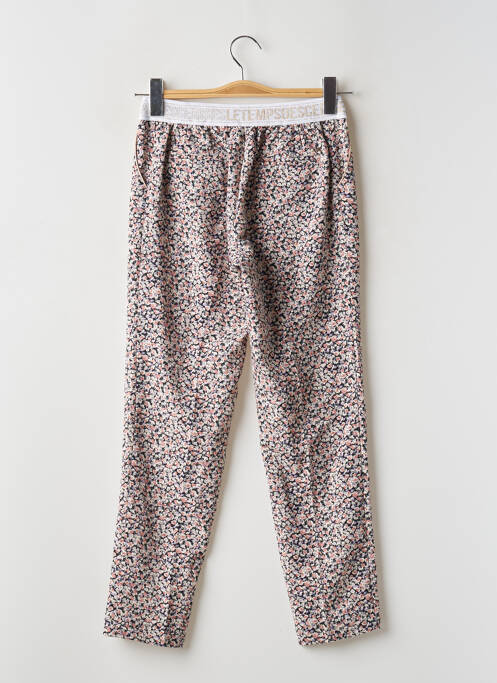 Pantalon drept roz LE TEMPS DES CERISES femeie