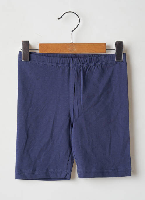 Pantalon de ciclism albastru BLUE SEVEN fată