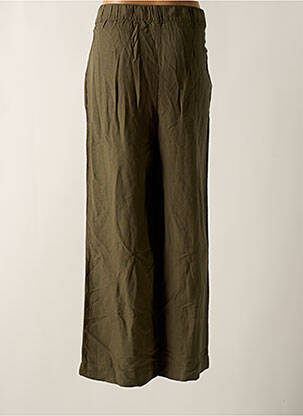 Pantalon larg buzunare verde TOM TAILOR femeie