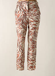 Pantalon slim talie elastică bej GARCIA femeie