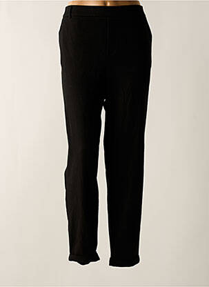 Pantalon slim talie elastică negru VERO MODA femeie