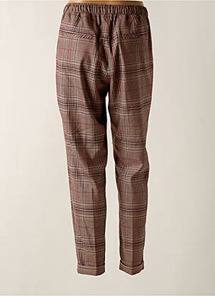 Pantalon slim talie elastică roșu MORE & MORE femeie
