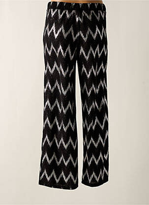 Pantalon evazat talie elastică negru ONLY femeie