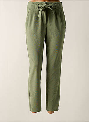 Pantalon slim buzunare verde GARCIA femeie