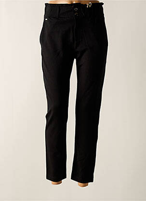 Pantalon slim talie elastică negru STREET ONE femeie