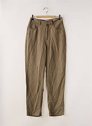 Pantalon evazat verde GUESS femeie