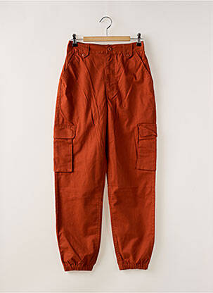 Pantalon cargo buzunare portocalie VANS femeie