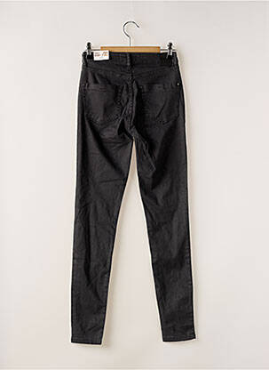 Pantalon slim conic negru MANGO femeie