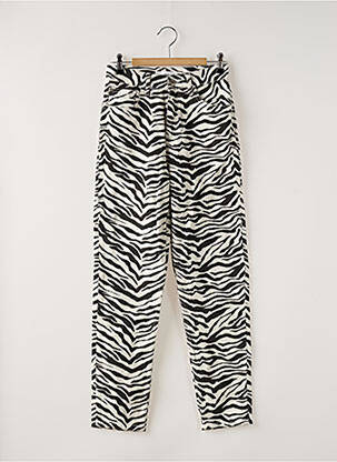 Pantalon drept negru MANGO femeie