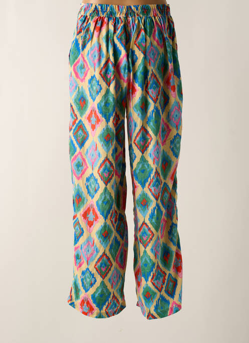 Pantalon drept verde GOLD & SILVER femeie