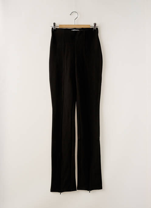 Pantalon drept negru MANGO femeie