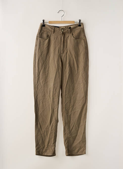 Pantalon evazat verde GUESS femeie