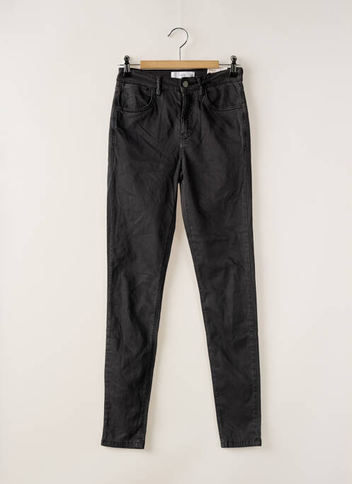 Pantalon slim negru MANGO femeie