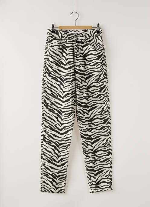 Pantalon drept negru MANGO femeie