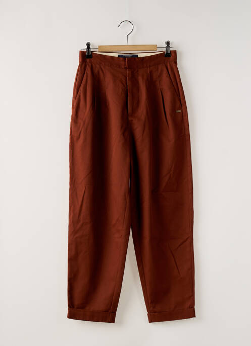 Pantalon drept maro SCOTCH & SODA femeie