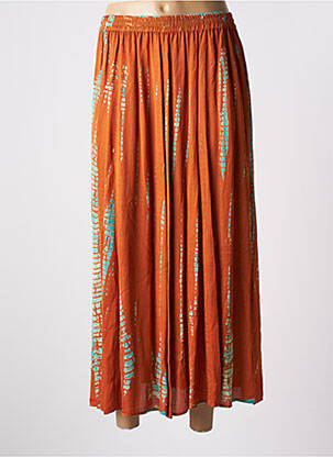 Fustă lungă maro BELLA JONES femeie