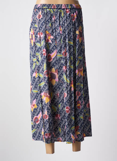 Fustă lungă albastru IDANO femeie