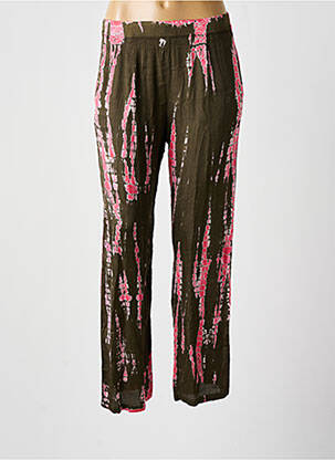 Pantalon drept verde BELLA JONES femeie