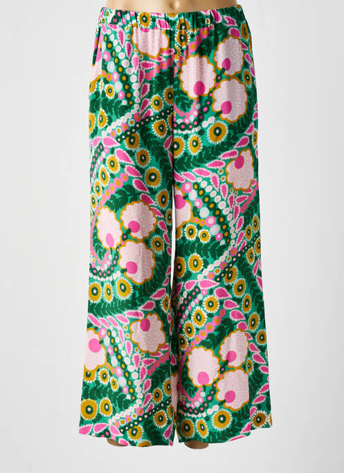 Pantalon larg verde WEEKEND MAXMARA femeie