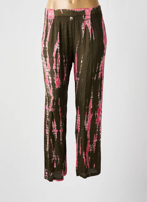 Pantalon drept verde BELLA JONES femeie
