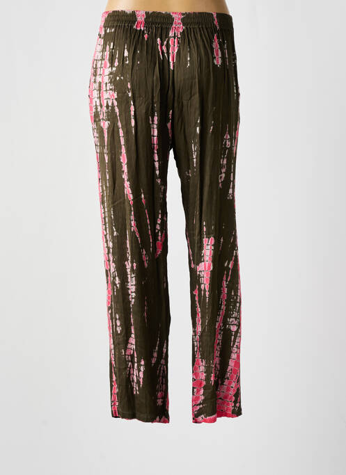 Pantalon drept verde BELLA JONES femeie