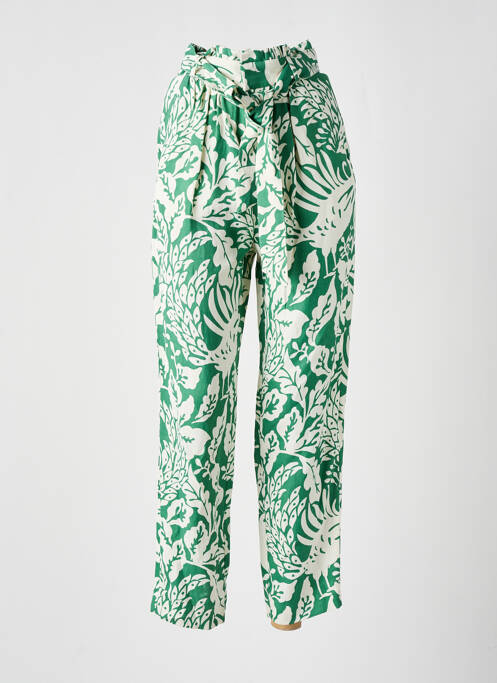 Pantalon 7/8 verde IDANO femeie
