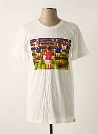 Tricou croială cambrată mâneci lungi bej REALLY DOESN'T MATTER homme