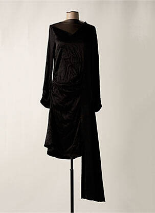 Rochie midi negru AYSEGÜL ÖL femeie