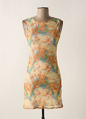 Rochie scurtă fără mâneci fără mâneci bej DAISY STREET femeie