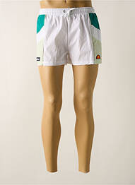 Șort de baie efect material satinat alb ELLESSE homme