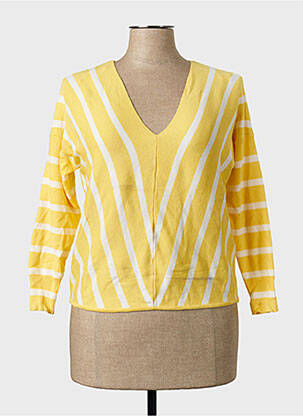 Pulover galben ONLY femeie