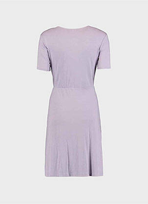 Rochie midi mâneci scurte mâneci scurte violet HAILYS femeie