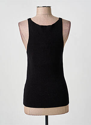 Top elasticitate fără mâneci negru ASTRID BLACK LABEL femeie