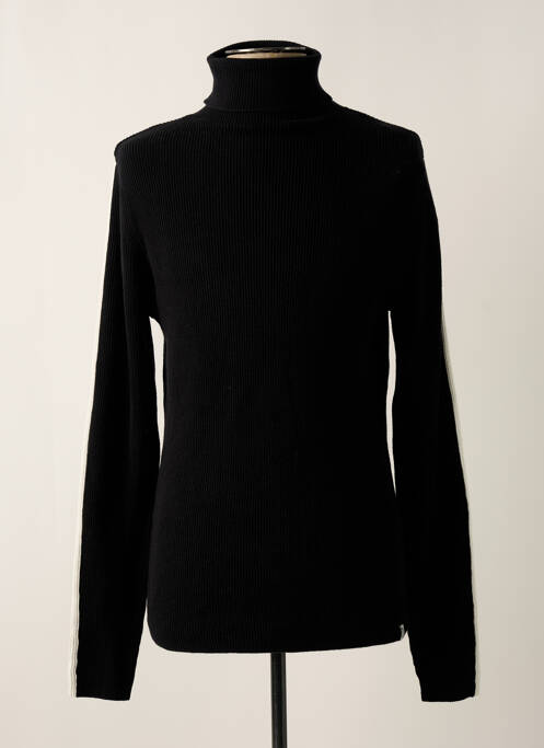 Pulover cu guler înalt negru JACK & JONES bărbat