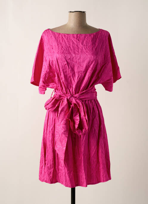 Rochie scurtă roz ASTRID BLACK LABEL femeie