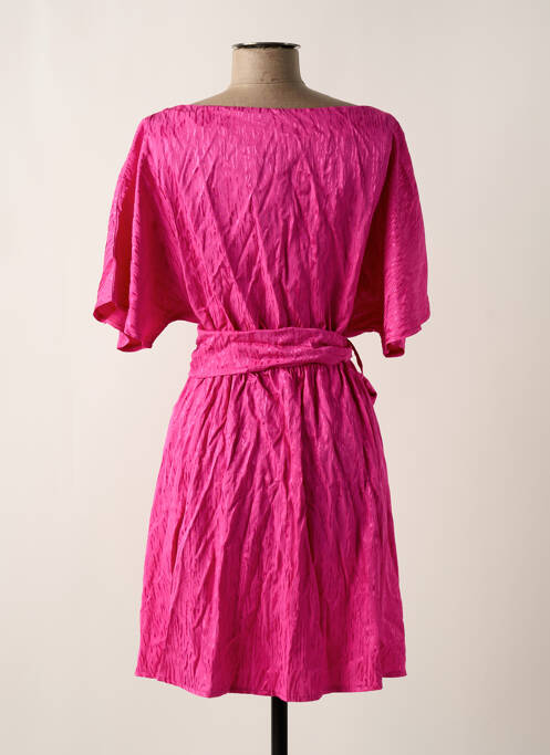 Rochie scurtă roz ASTRID BLACK LABEL femeie