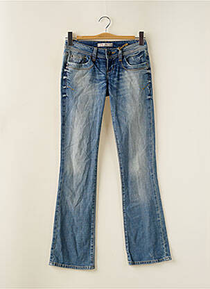 Blugi bootcut elasticitate talie joasă albastru LTB femeie