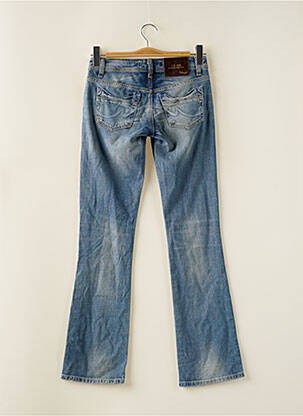 Blugi bootcut elasticitate talie joasă albastru LTB femeie